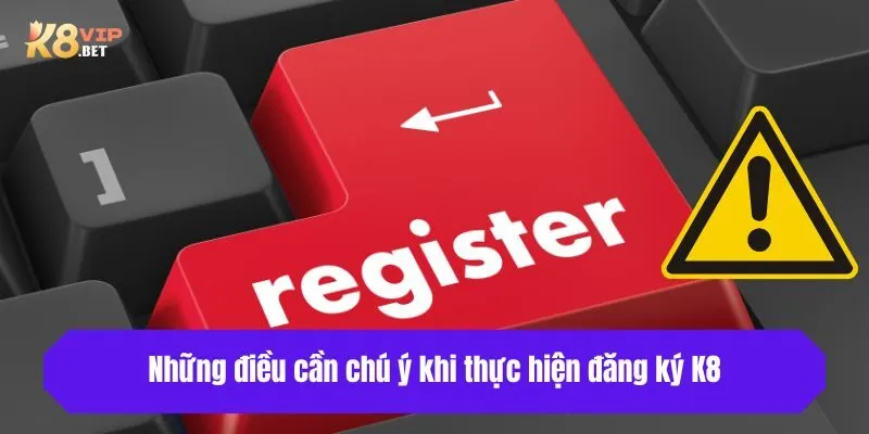 Những điều cần chú ý khi thực hiện chức năng mở account
